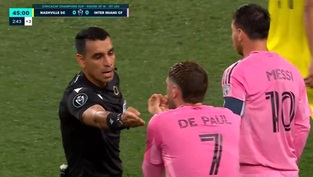 Kaiyun APP-梅西连续盘带后倒地裁判未出牌，德保罗非常不满